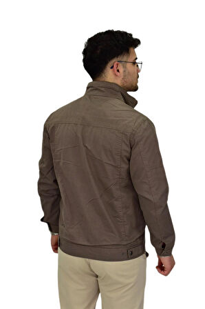 Erkek Mevsimlik Kanvas Spor Mont 8001 BGL-ST04369