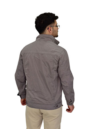 Erkek Mevsimlik Kanvas Spor Mont 8001 BGL-ST04369