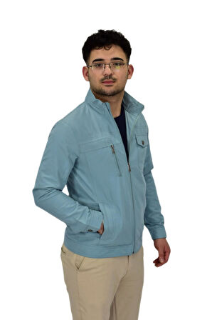 Erkek Mevsimlik Kanvas Spor Mont 8094 BGL-ST04370