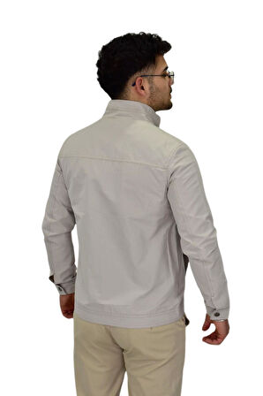 Erkek Mevsimlik Kanvas Spor Mont 8094 BGL-ST04370
