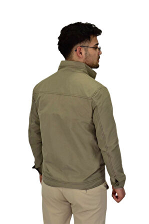 Erkek Mevsimlik Kanvas Spor Mont 8094 BGL-ST04370