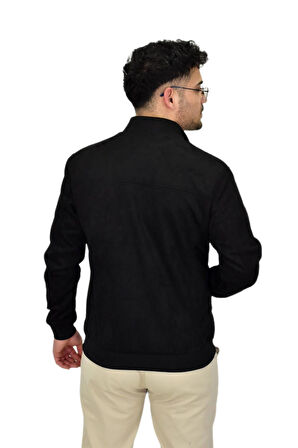 Erkek Mevsimlik Süet Spor Mont 8051 BGL-ST04373