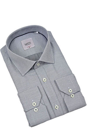 Erkek Slim Fitt Uzun Kol Gömlek 2381 BGL-ST04374