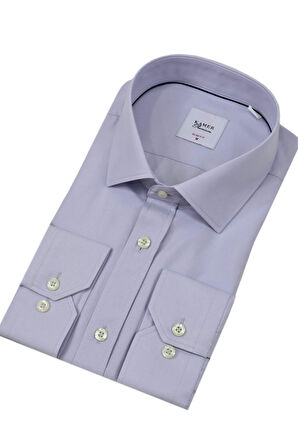 Erkek Slim Fitt Uzun Kol Kulplu Gömlek 2396 BGL-ST04379