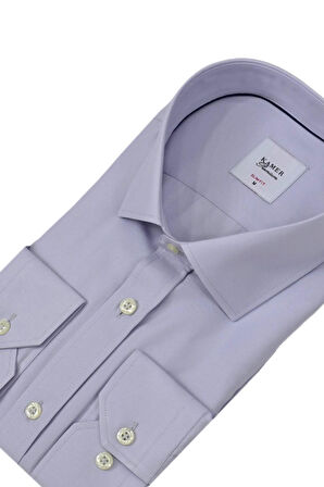 Erkek Slim Fitt Uzun Kol Kulplu Gömlek 2396 BGL-ST04379