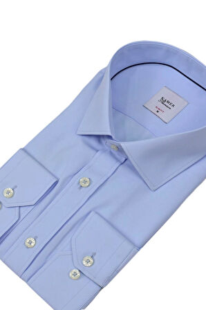 Erkek Slim Fitt Uzun Kol Kulplu Gömlek 2396 BGL-ST04379