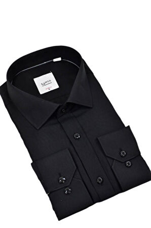 Erkek Slim Fitt Uzun Kol Kulplu Gömlek 2396 BGL-ST04379