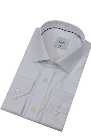Erkek Slim Fitt Uzun Kol Likralı Gömlek 2392 BGL-ST04380