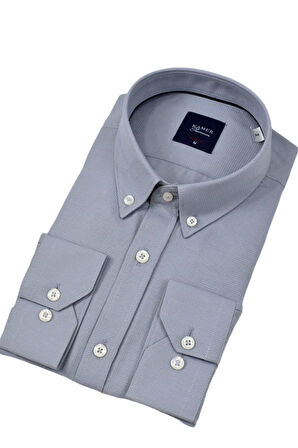 Erkek Slim Fitt Uzun Kol Gömlek 2424 BGL-ST04381