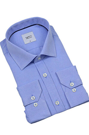 Erkek Klasik Uzun Kol Armürlü Gömlek 3745 BGL-ST04390