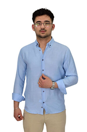 Erkek Spor Gömlek Regular Fit 9646 BGL-ST04411