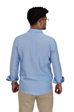 Erkek Spor Gömlek Regular Fit 9646 BGL-ST04411