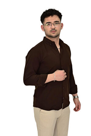 Erkek Spor Gömlek Regular Fit 9601 BGL-ST04412