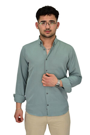 Erkek Spor Gömlek Regular Fit 9601 BGL-ST04412