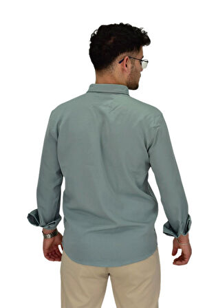 Erkek Spor Gömlek Regular Fit 9601 BGL-ST04412