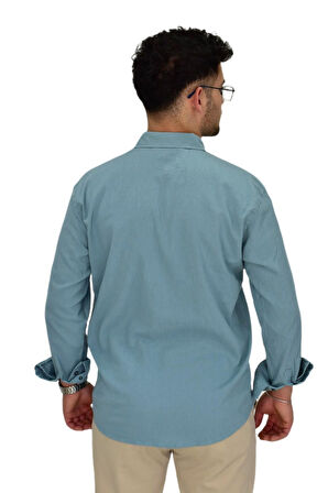 Erkek Spor Gömlek Regular Fit 9630 BGL-ST04413
