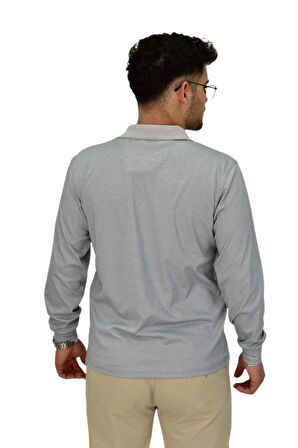 Erkek Mevsimlik Polo Yaka Sweatshirt 6830 BGL-ST04414