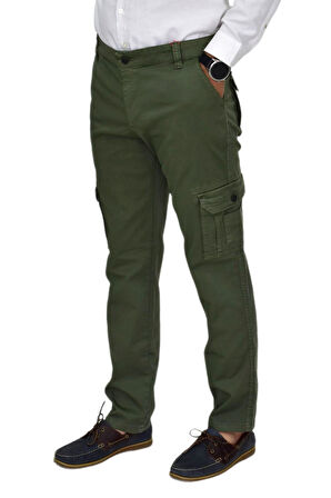 Erkek Kanvas Kargo Pantolon 1955 BGL-ST04417