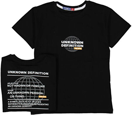 Erkek Çocuk Ön Arka Baskılı Tişört BGL-ST04455