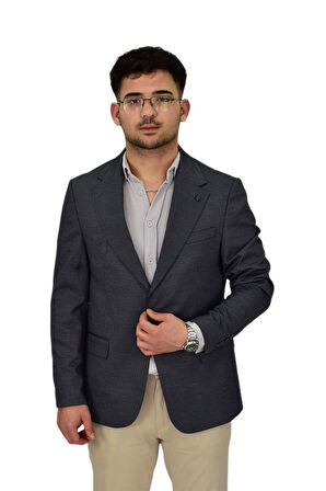 Erkek Tek Spor Ceket 4 Drop BGL-ST04474