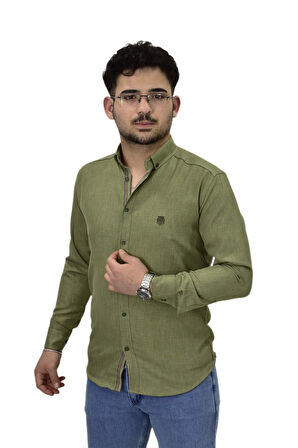 Erkek Spor Silim Fit Gömlek BGL-ST04479