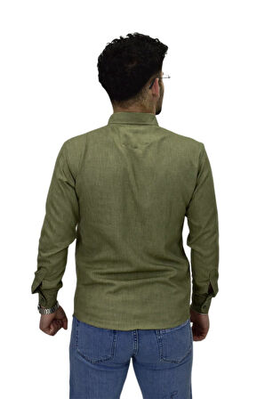 Erkek Spor Silim Fit Gömlek BGL-ST04479