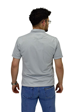 Erkek Spor Silim Fit Kısa Kol Gömlek BGL-ST04480