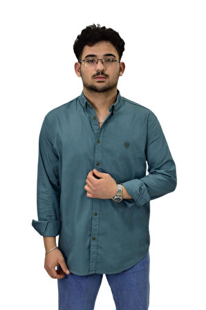 Erkek Büyük Beden Spor Likralı Gömlek BGL-ST04486