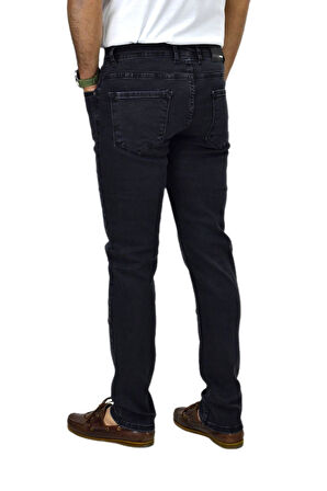 Erkek Siyah Jeans Pantolon Regular Fitt 320 BGL-ST04490