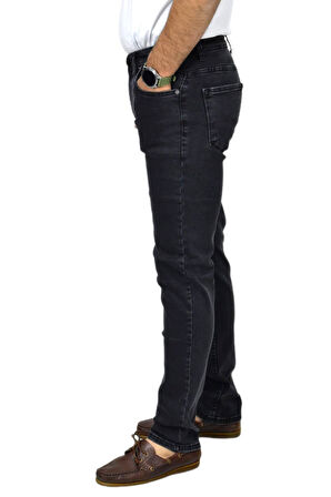 Erkek Siyah Jeans Pantolon Regular Fitt 320 BGL-ST04490