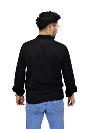 Erkek Spor Silim Fit Uzun Kol Gömlek G5011 BGL-ST04495