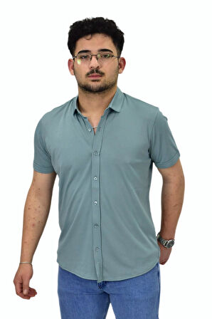 Erkek Gömlek Yaka Düğmeli Merserize Tişört 4410 BGL-ST04530