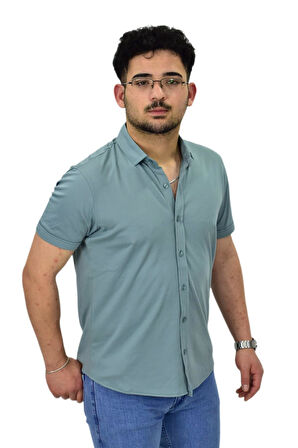 Erkek Gömlek Yaka Düğmeli Merserize Tişört 4410 BGL-ST04530