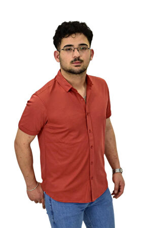 Erkek Gömlek Yaka Düğmeli Merserize Tişört 4410 BGL-ST04530