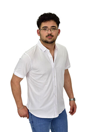 Erkek Gömlek Yaka Düğmeli Merserize Tişört 4680 BGL-ST04531