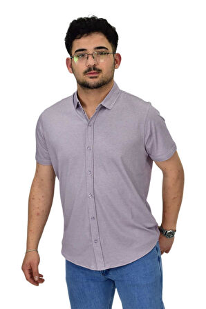 Erkek Gömlek Yaka Düğmeli Merserize Tişört 4680 BGL-ST04531