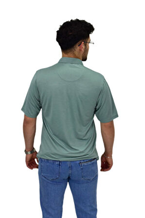 Erkek Gömlek Yaka Tişört T6064 BGL-ST04541