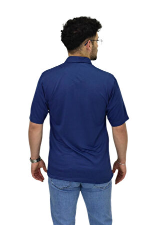 Erkek Gömlek Yaka Tişört T6064 BGL-ST04541