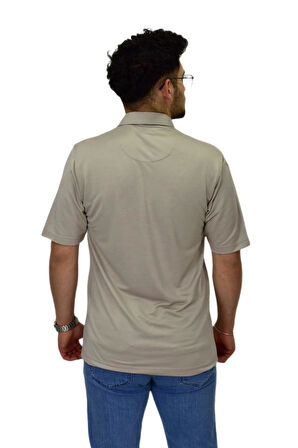 Erkek Gömlek Yaka Tişört T6064 BGL-ST04541