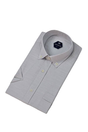 Erkek Klasik Tek Cepli Kısa Kol Gömlek BGL-ST04554
