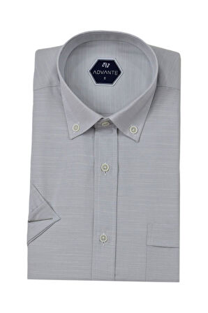 Erkek Klasik Tek Cepli Kısa Kol Gömlek BGL-ST04554