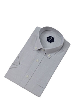 Erkek Klasik Tek Cepli Kısa Kol Gömlek BGL-ST04554