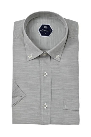 Erkek Klasik Tek Cepli Kısa Kol Gömlek BGL-ST04554