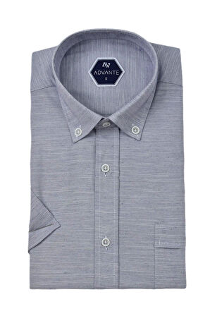 Erkek Klasik Tek Cepli Kısa Kol Gömlek BGL-ST04554