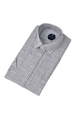 Erkek Klasik Tek Cepli Kısa Kol Gömlek BGL-ST04556