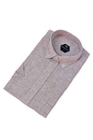 Erkek Klasik Tek Cepli Kısa Kol Gömlek BGL-ST04557