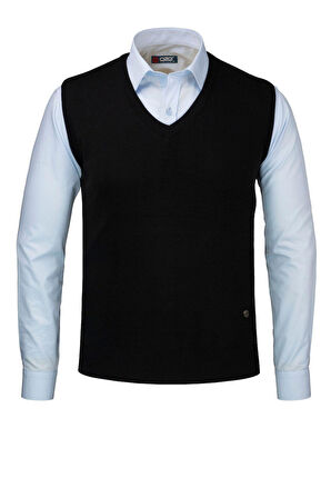 Erkek V Yaka Triko Süveter 4241H BGL-ST04030