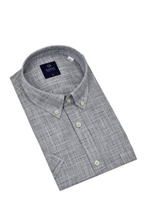 Erkek Kısa Kol Gömlek Pamuk 9426 BGL-ST04571