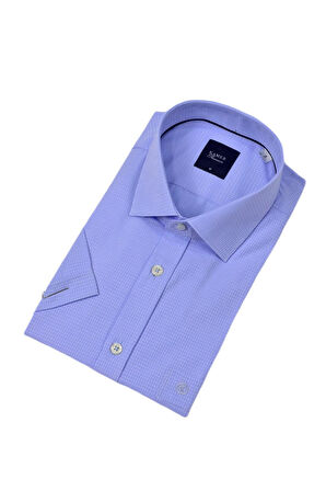 Erkek Klasik Armürlü Kısa Kol Gömlek 9398 BGL-ST04572