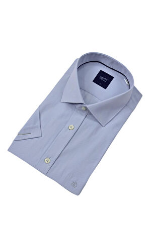 Erkek Klasik Armürlü Kısa Kol Gömlek 9402 BGL-ST04575